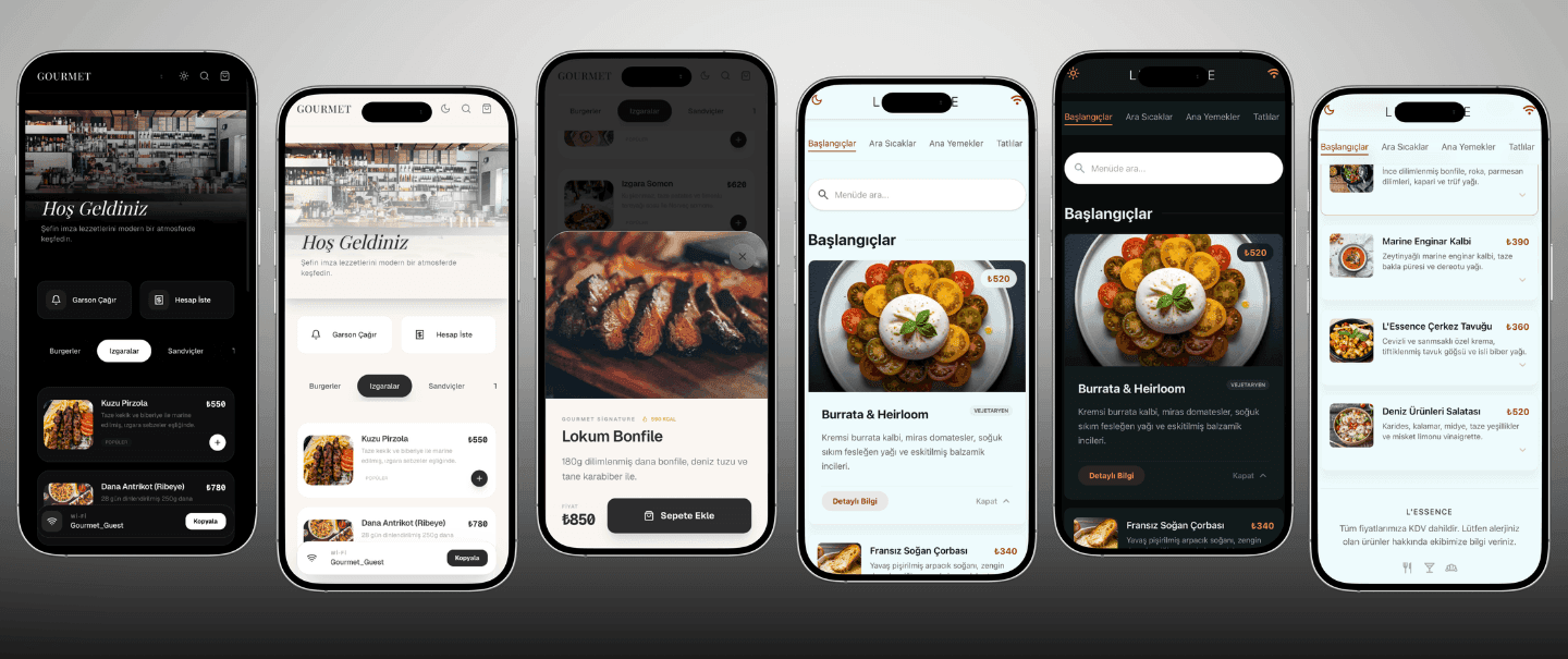 dbMenu – Akıllı QR Menü Yönetim Sistemi
